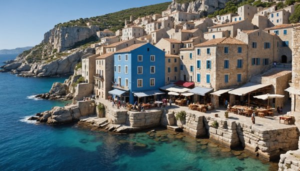 Bonifacio, une falaise devenue le marché le plus cher de corse